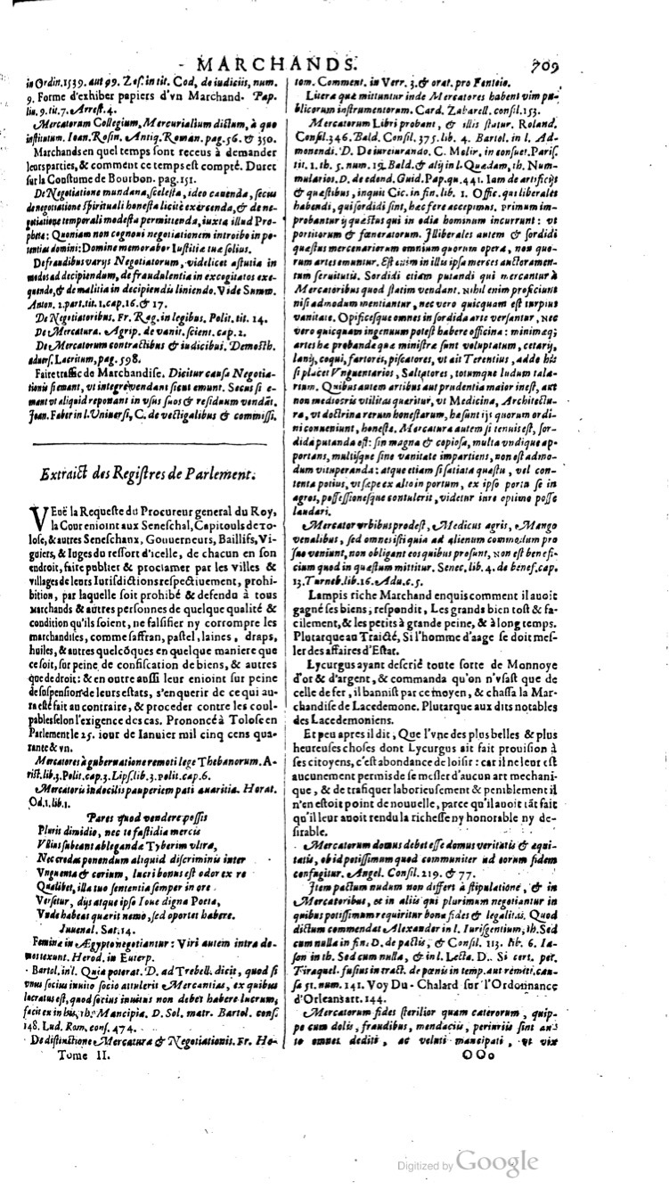 1629 - Veuve Nicolas Buon - Trésor du droit français (29620 T. 2) - BM Lyon