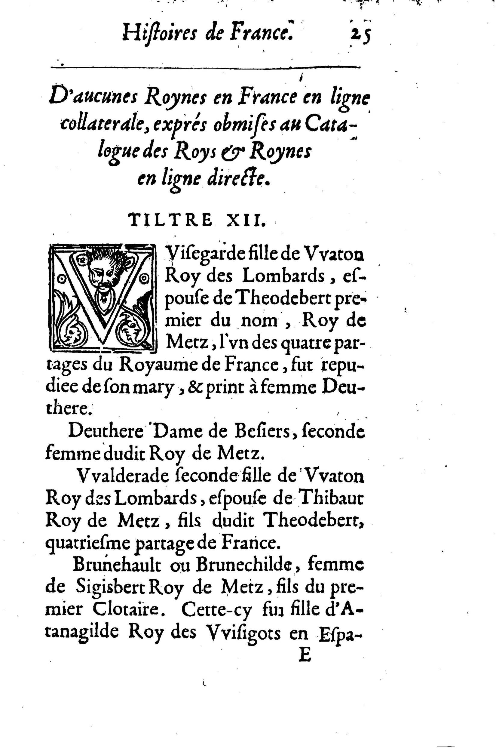 1633 - Jean Corrozet - Trésor des histoires de France - BM Lyon 1633 - Jean Corrozet - Trésor des histoires de France - BM Lyon