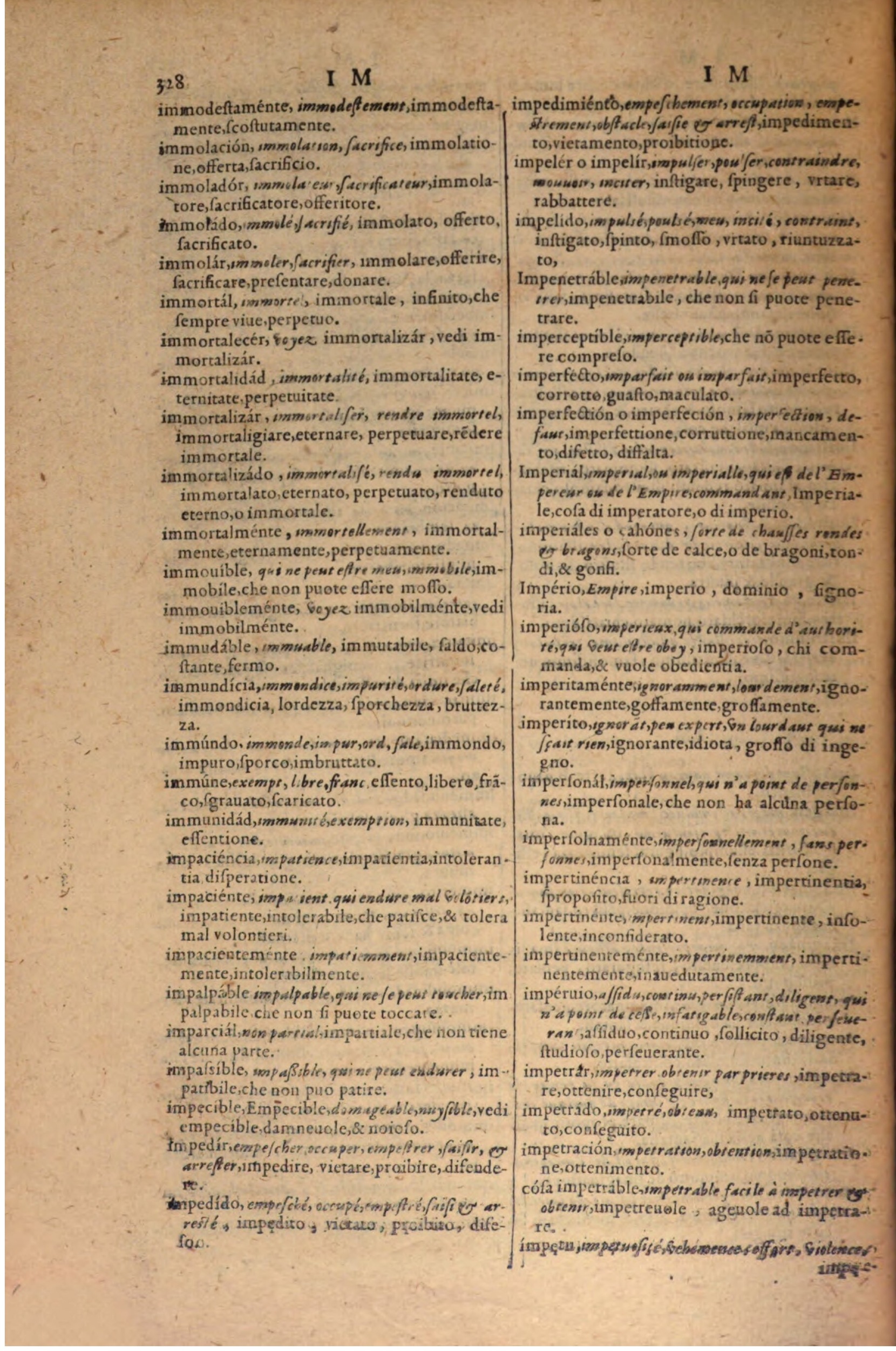 1606 Samuel Crespin Thresor des trois langues, francoise, italiene et espagnolle - BSB-346.jpeg
