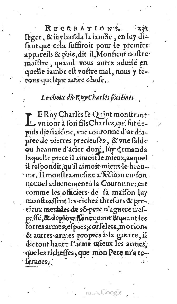 1627 - Jean Delamare - Trésor des récréations - BSB Munich 1627 - Jean Delamare - Trésor des récréations - BSB Munich