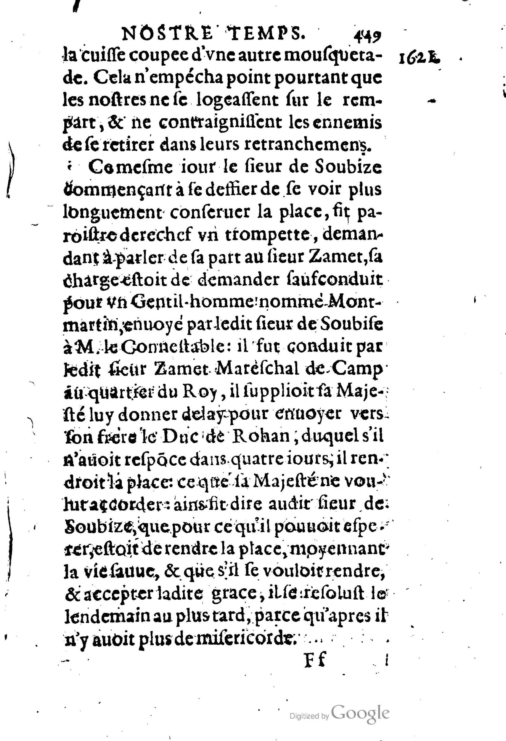 1623 - Joseph Bouillerot - Trésor de l’histoire générale de notre temps - BM Lyon