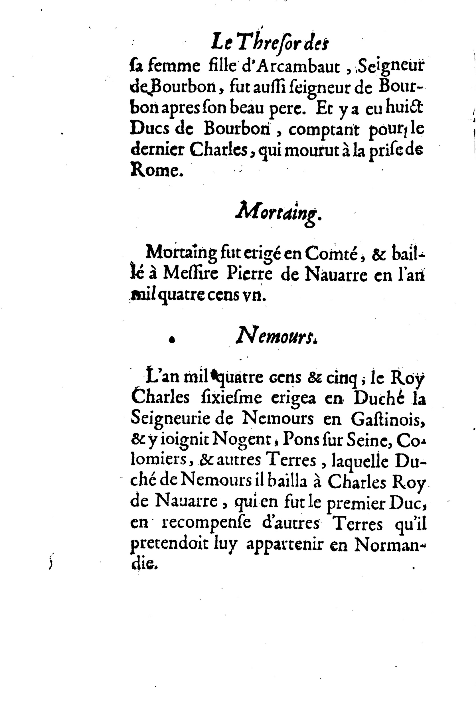 1633 - Jean Corrozet - Trésor des histoires de France - BM Lyon 1633 - Jean Corrozet - Trésor des histoires de France - BM Lyon