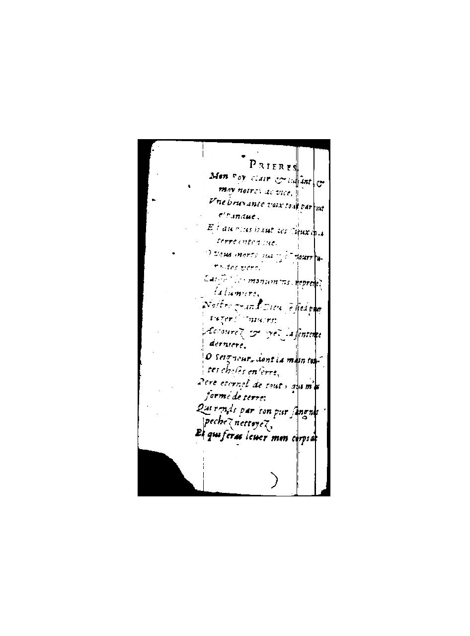 1596 - Guillaume Auvray - Trésor des prières, oraisons et instructions chrétiennes - BnF