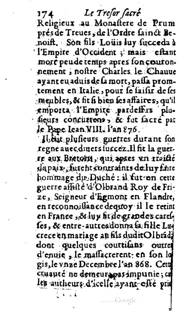 1646 - Jean Billaine - Trésor sacré ou inventaire des saintes reliques - BM Lyon 1646 - Jean Billaine - Trésor sacré ou inventaire des saintes reliques - BM Lyon