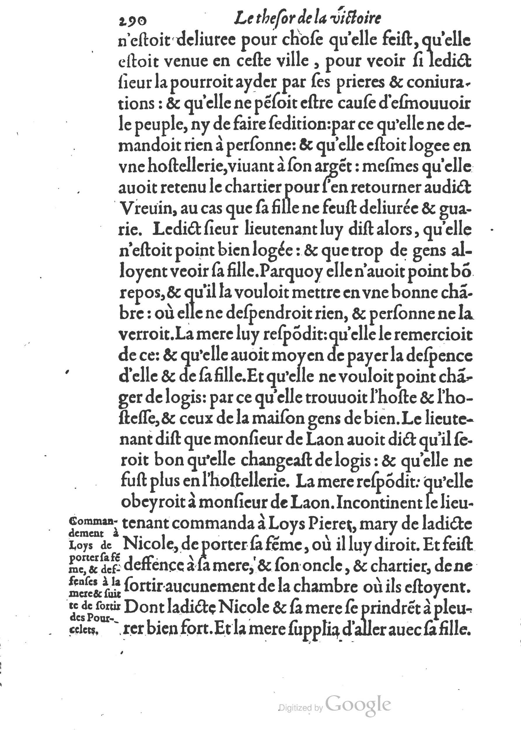 1578 - Nicolas Chesneau - Trésor et entière histoire de la triomphante victoire du corps de Dieu sur l’esprit malin - British Library 1578 - Nicolas Chesneau - Trésor et entière histoire de la triomphante victoire du corps de Dieu sur l’esprit malin - British Library