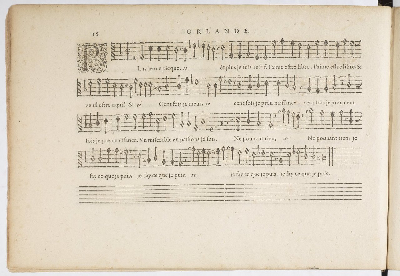 1594 - Paul Marceau - Trésor de musique d&#039;Orlande de Lassus, Superius, Bassus, Tenor, Quinta pars - BnF