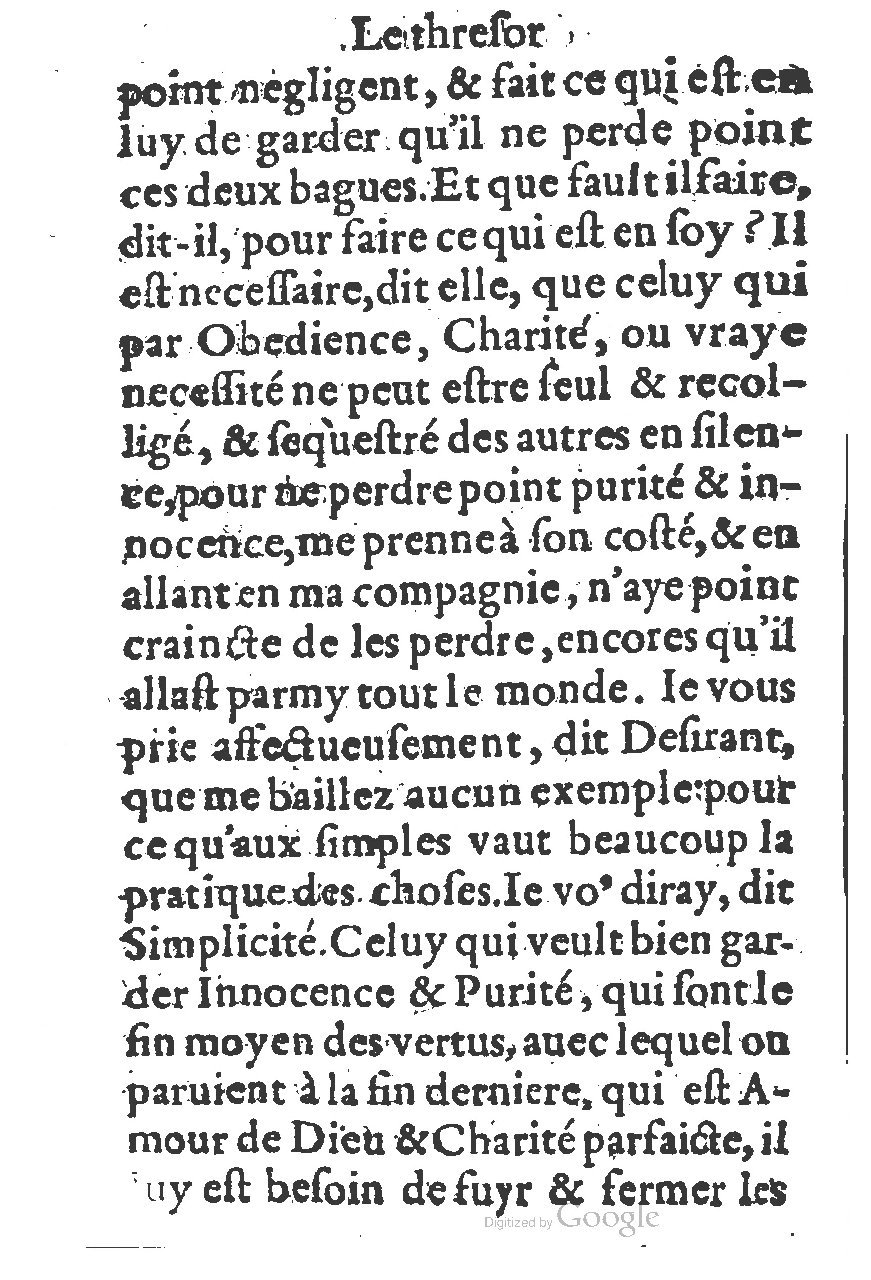 1578 - Guillaume Chaudière - Trésor de dévotion traitant de plusieurs belles vertus - BM Lyon