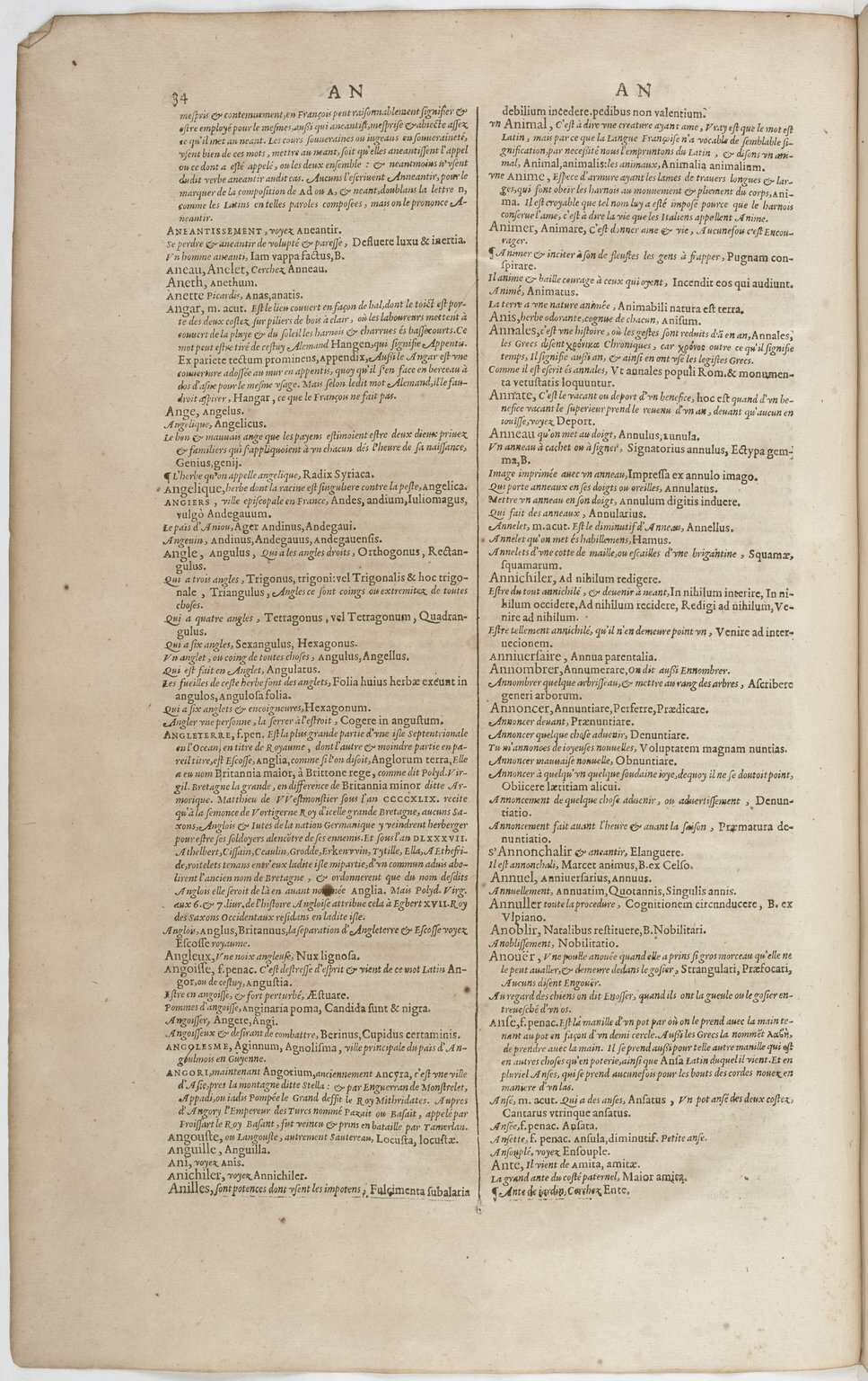 1606 - David Douceur - Trésor de la langue française - BnF
