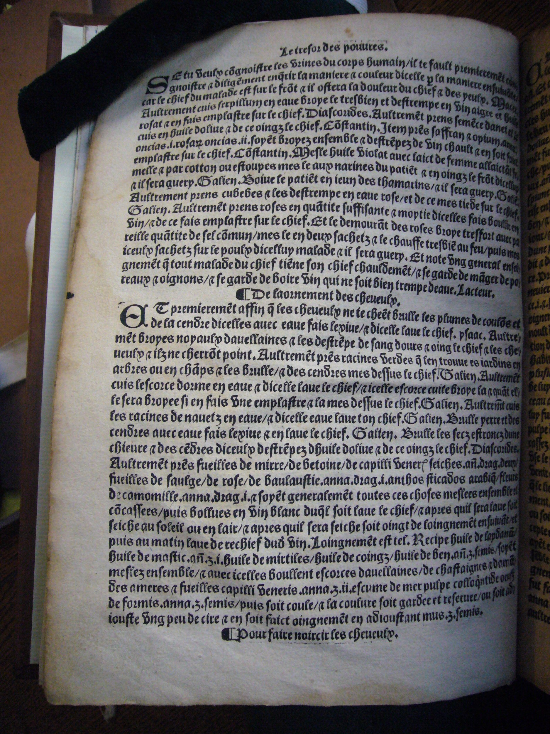 1527 - Claude Nourry - Trésor des pauvres - BnF Arsenal