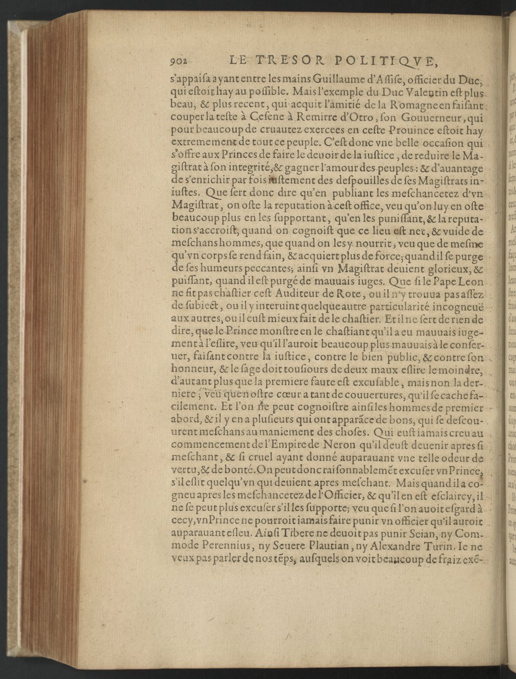 1608 - Nicolas Du Fossé - Trésor politique - BnF Tolbiac