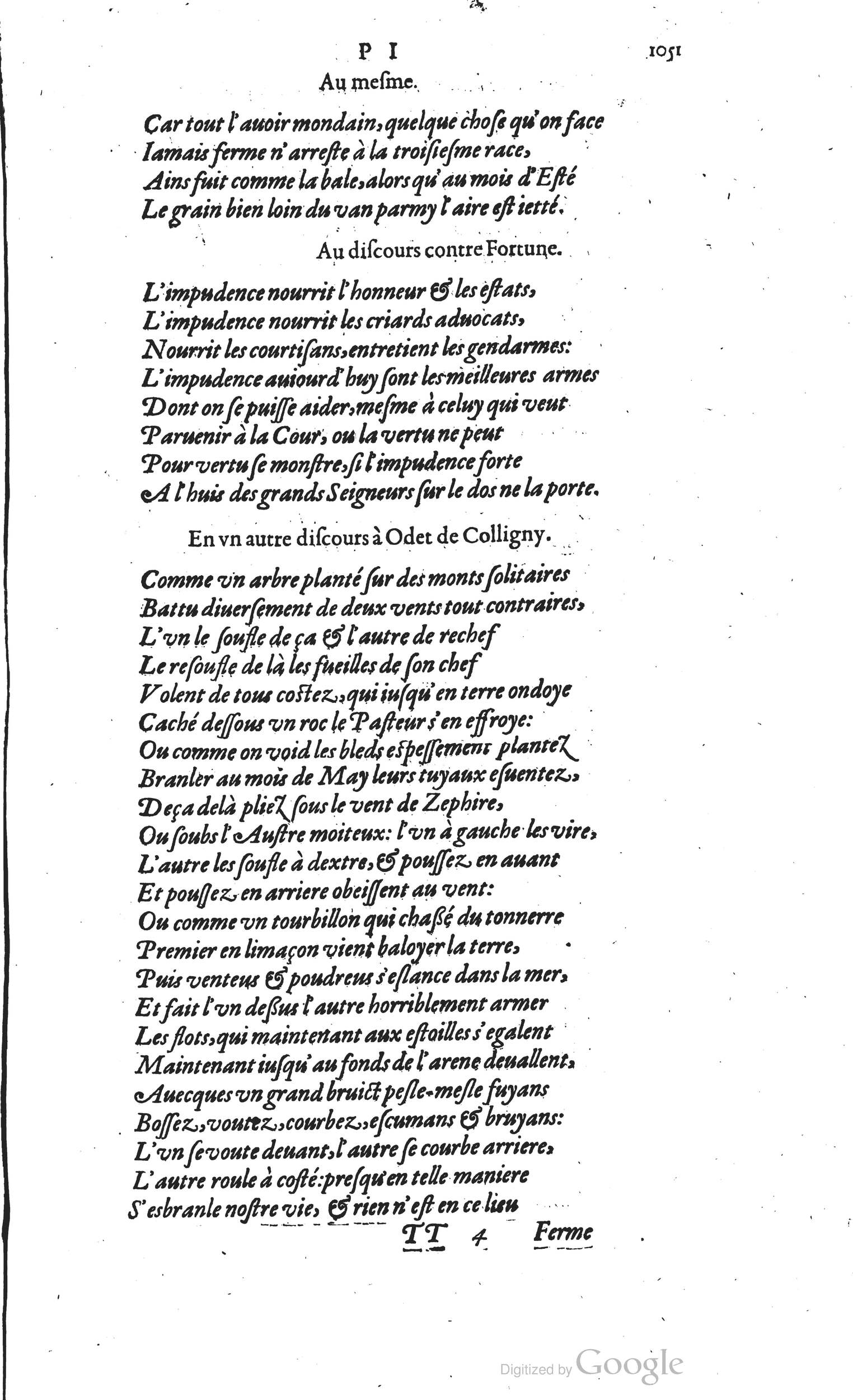 1585 - Barthélemy Honorat - Bibliothèques françaises - BSB Munich