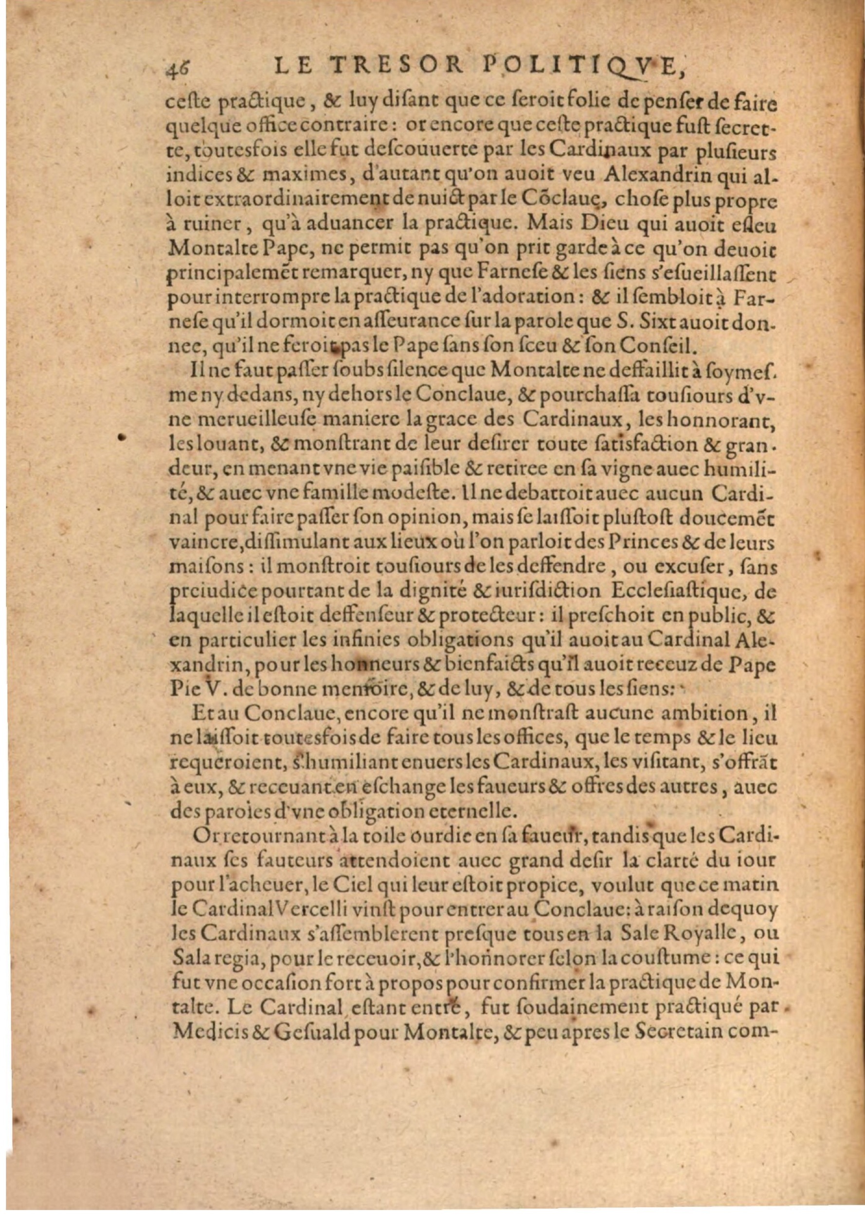 1608 - Nicolas Du Fossé - Trésor politique - BSB Munich