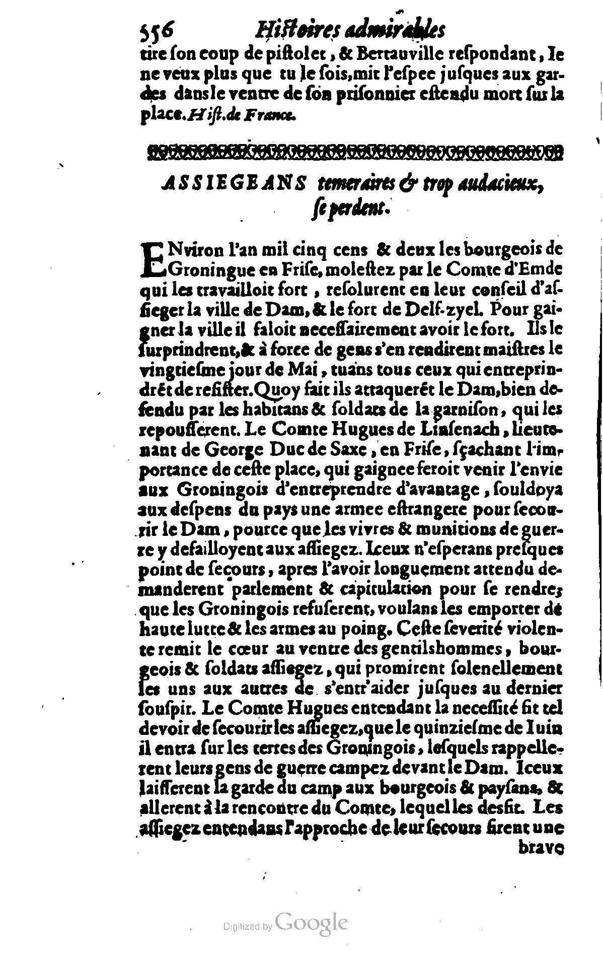 1628 - Jacques Crespin - Trésor d’histoires admirables et mémorables - BSB Munich