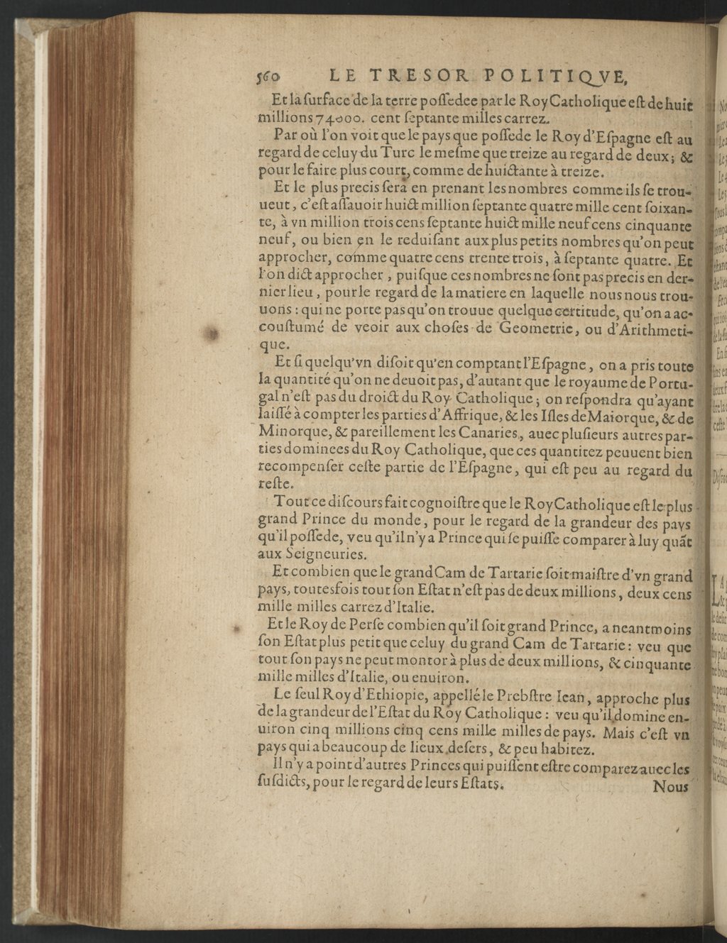 1608 - Nicolas Du Fossé - Trésor politique - BnF Tolbiac