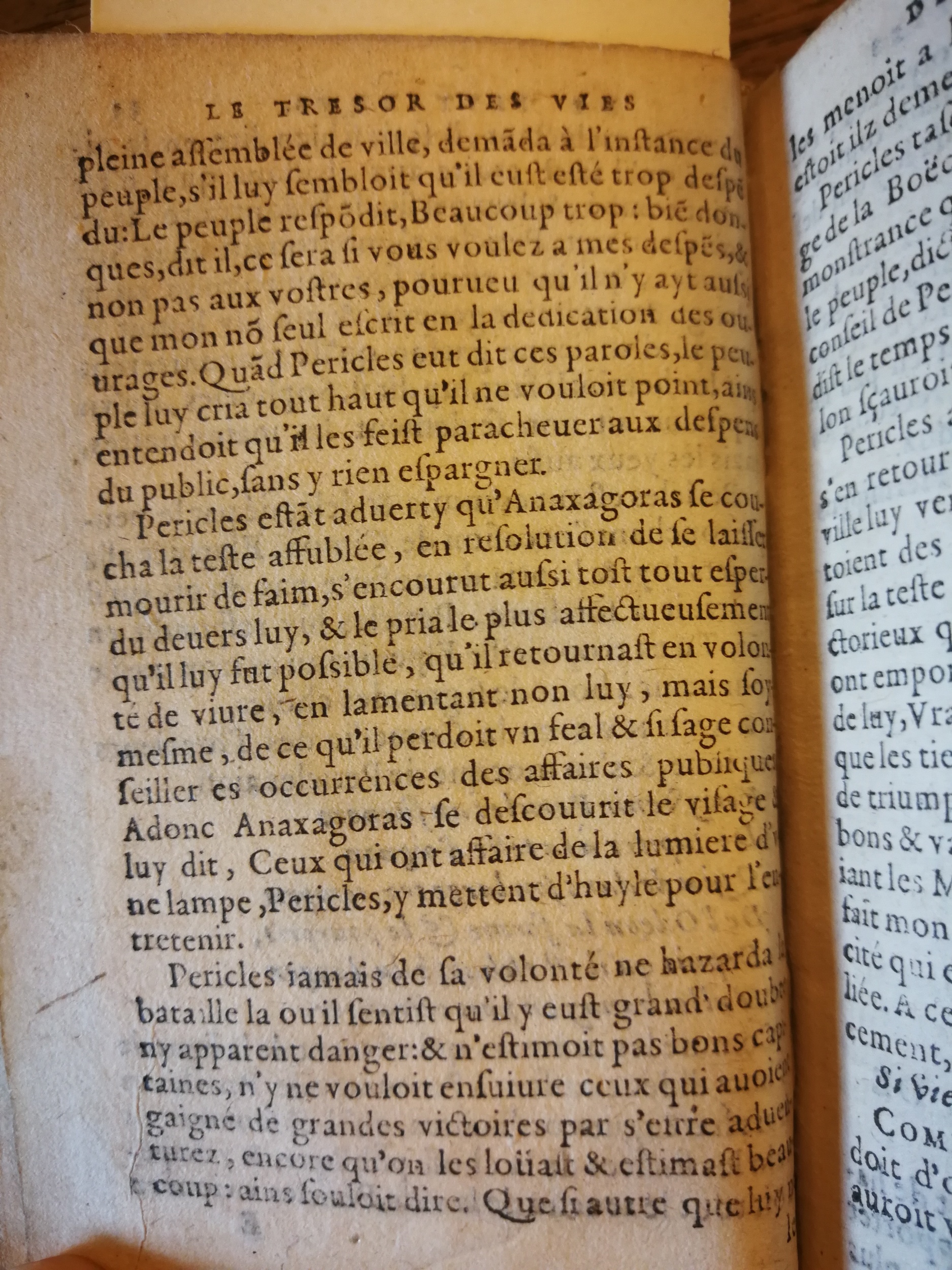 1569 - Benoît Rigaud - Trésor des vies de Plutarque - BNC Florence