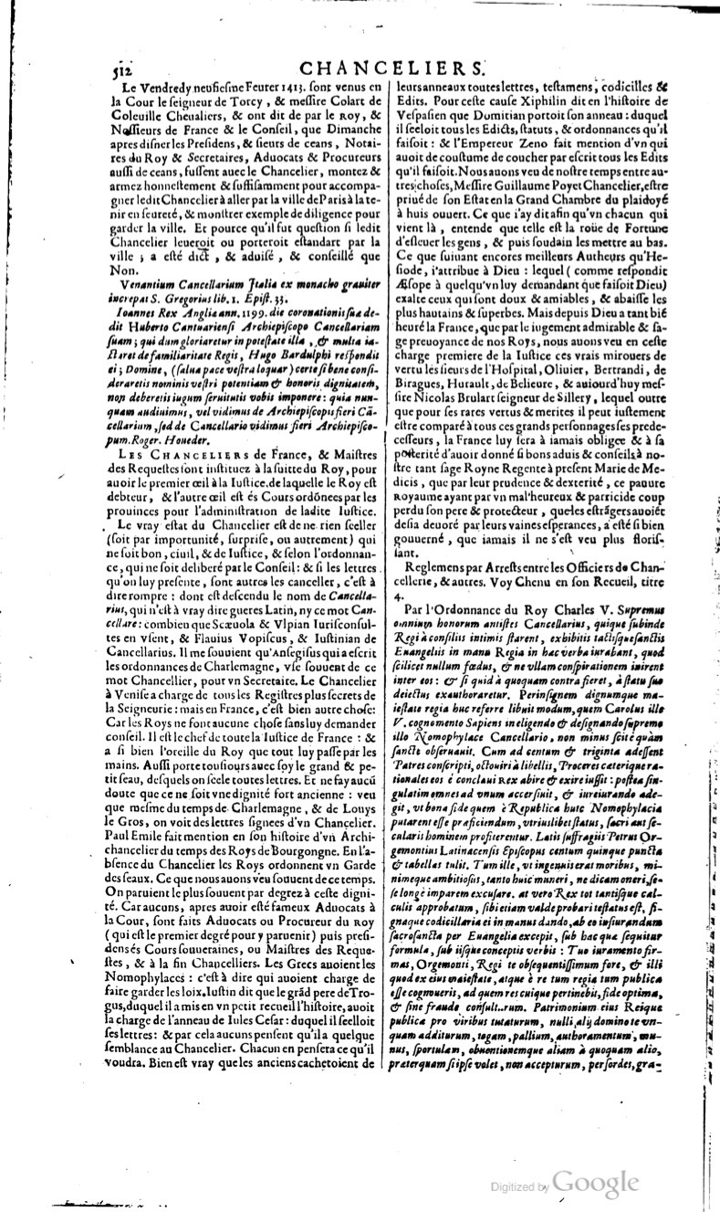 1629 - Veuve Nicolas Buon - Trésor du droit français (29620 T. 1) - BM Lyon
