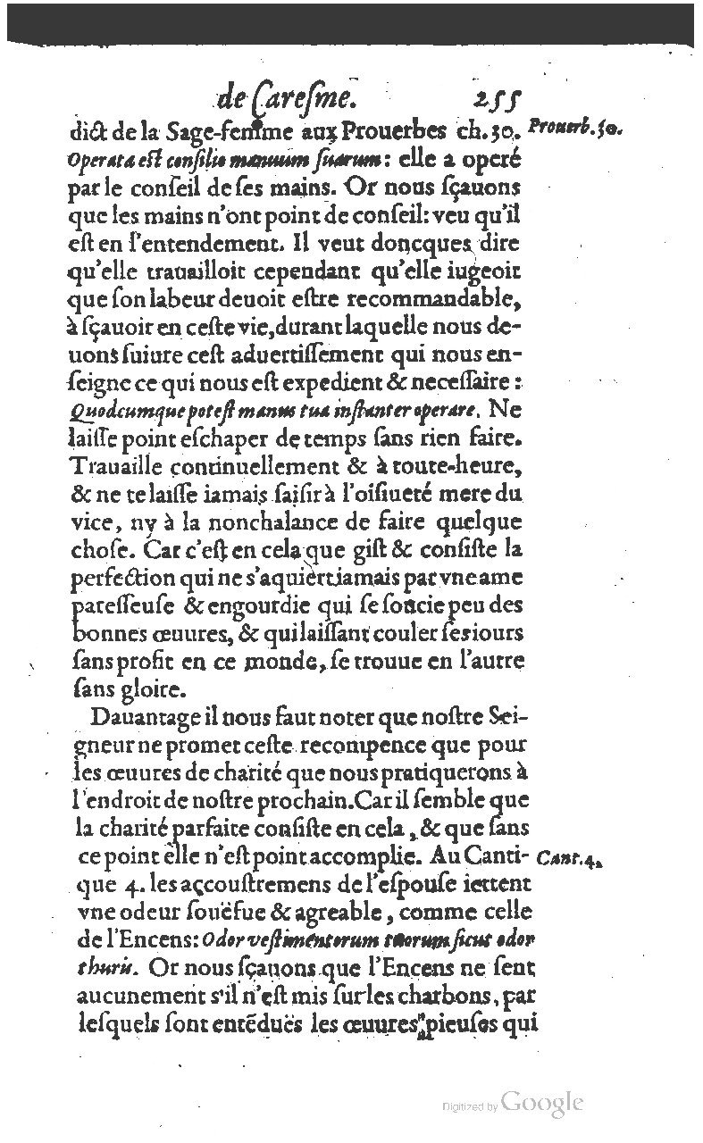 1607 - Nicolas Du Fossé - Trésor quadragésimal - T 01 - BM Lyon
