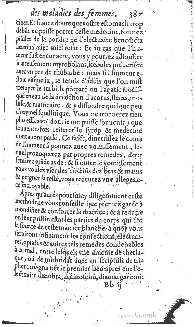 1617 - Jean Le Bouc - Trésor des remèdes secrets - BM Lyon