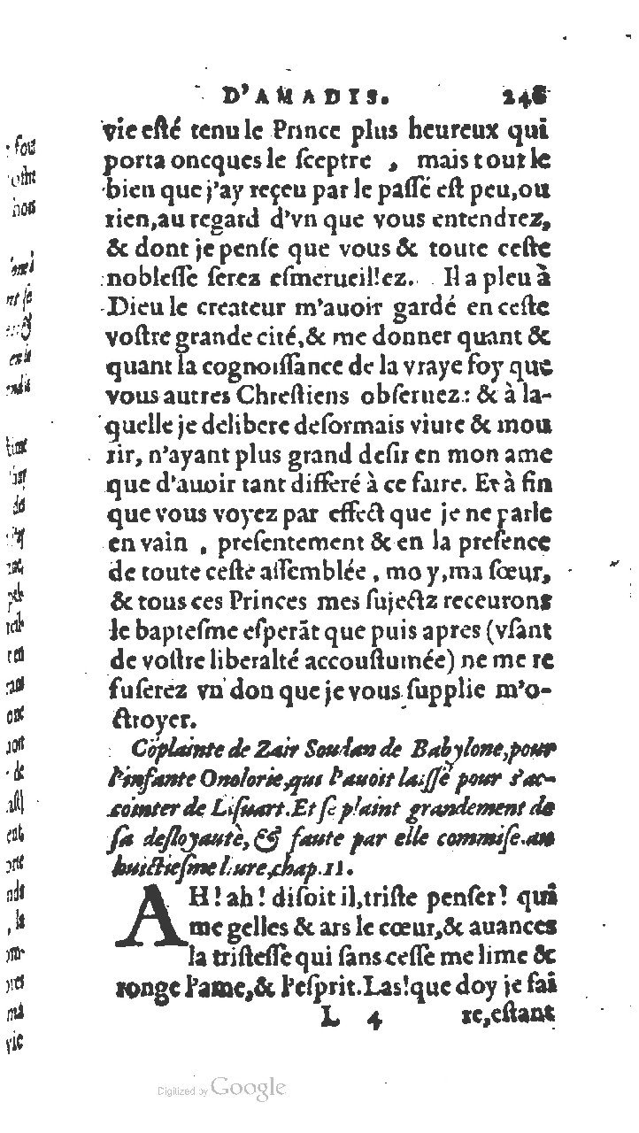 1572 - Jan van Waesberghe - Trésor des Amadis - BNC Rome 1572 - Jan van Waesberghe - Trésor des Amadis - BNC Rome
