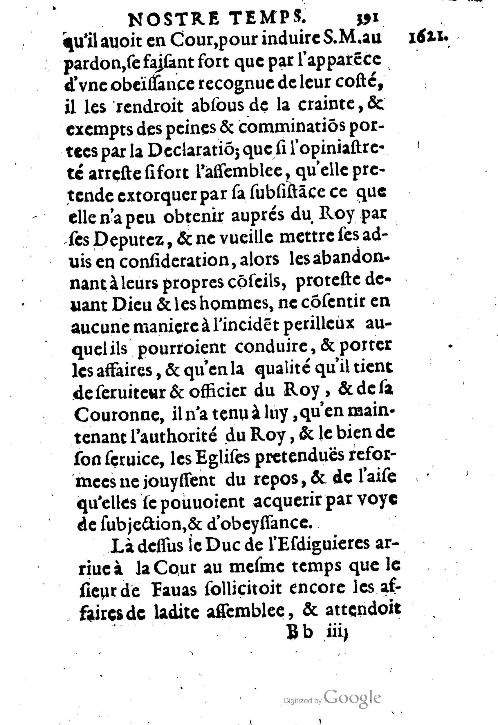 1623 - Joseph Bouillerot - Trésor de l’histoire générale de notre temps - BM Lyon