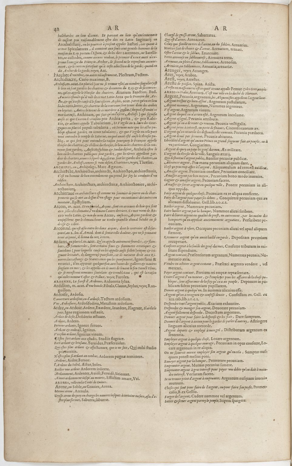1606 - David Douceur - Trésor de la langue française - BnF