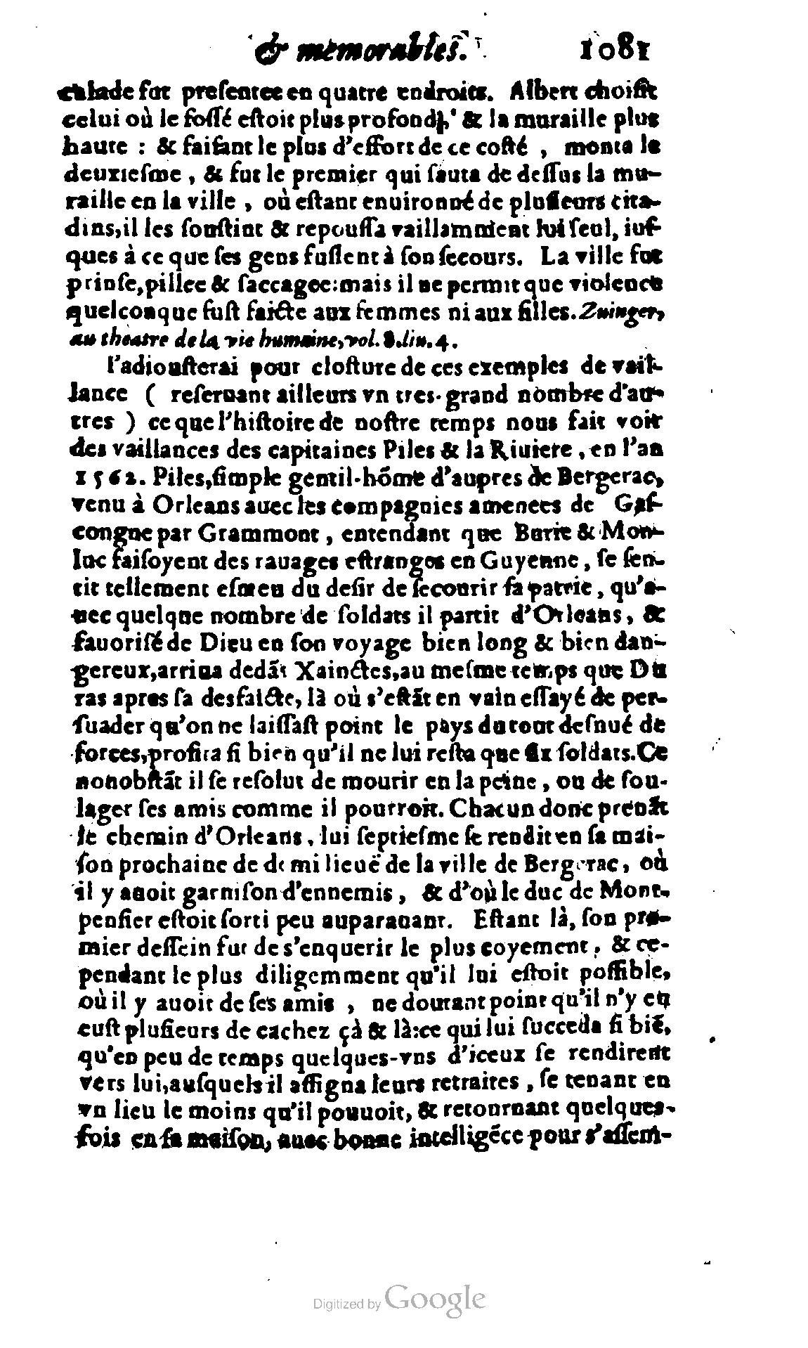 1620 - Samuel Crespin - Trésor d’histoires admirables et mémorables - BCU Lausanne