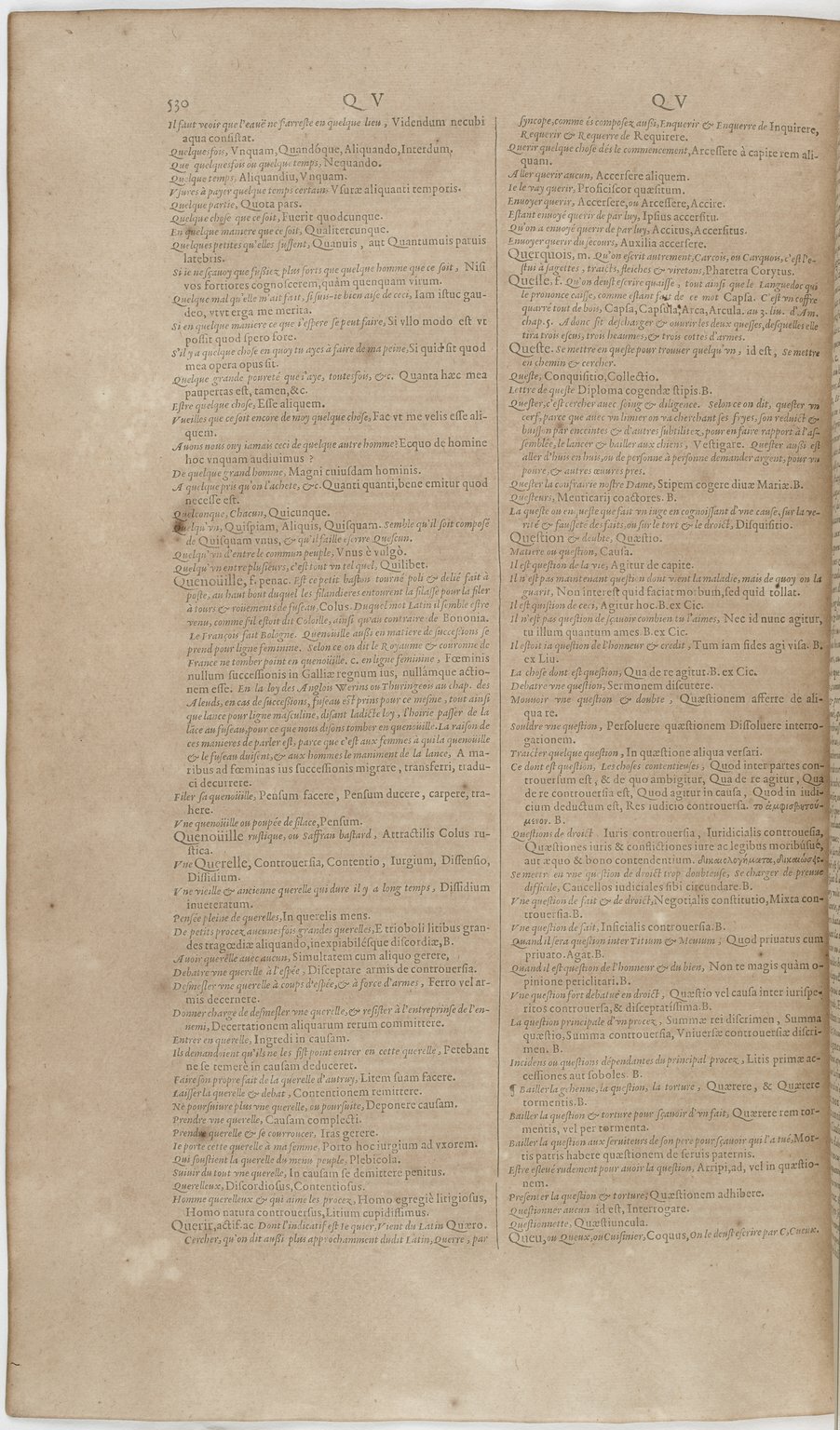 1606 - David Douceur - Trésor de la langue française - BnF