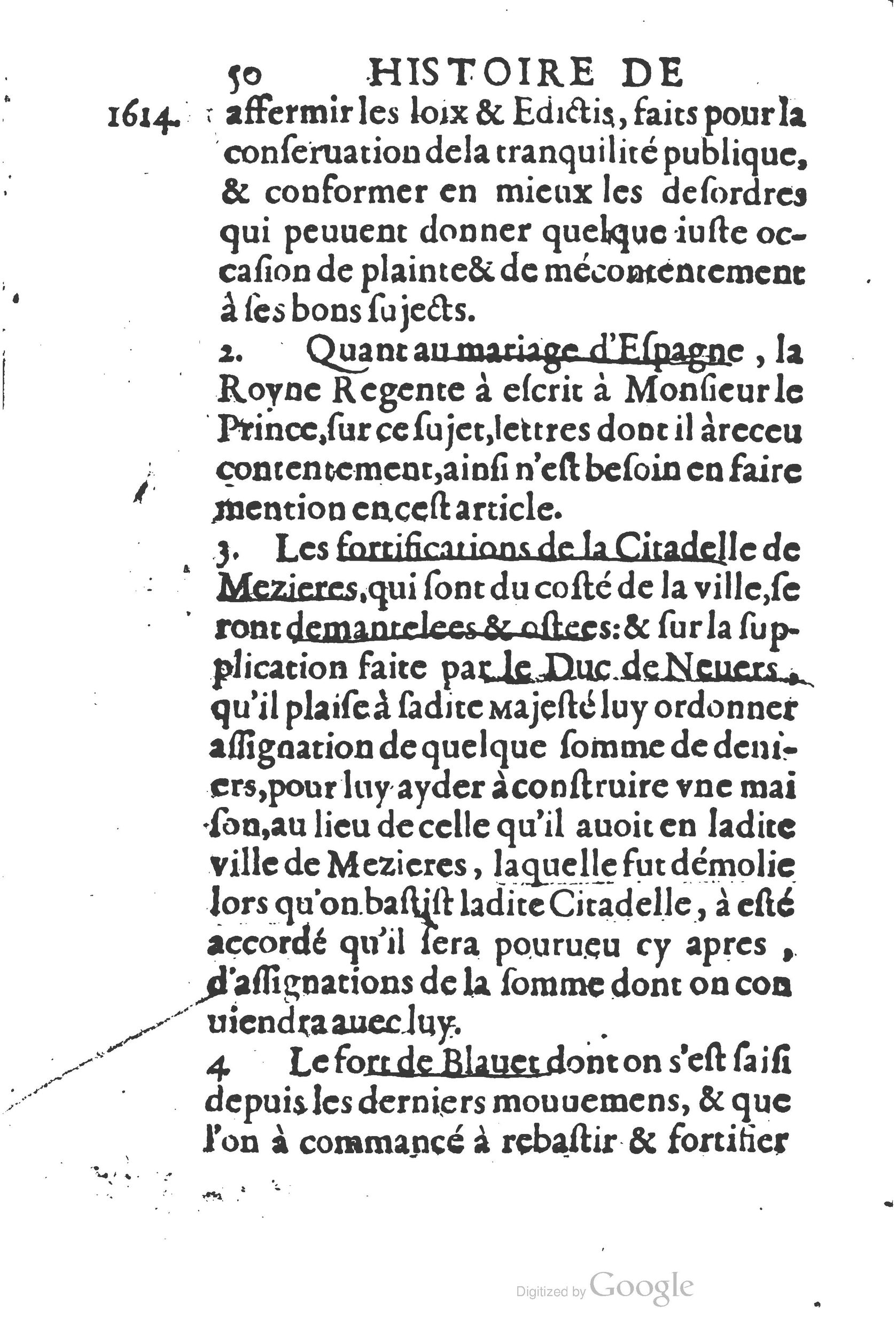 1626 - Joseph Bouillerot - Trésor de l’histoire générale de notre temps - BSB Munich