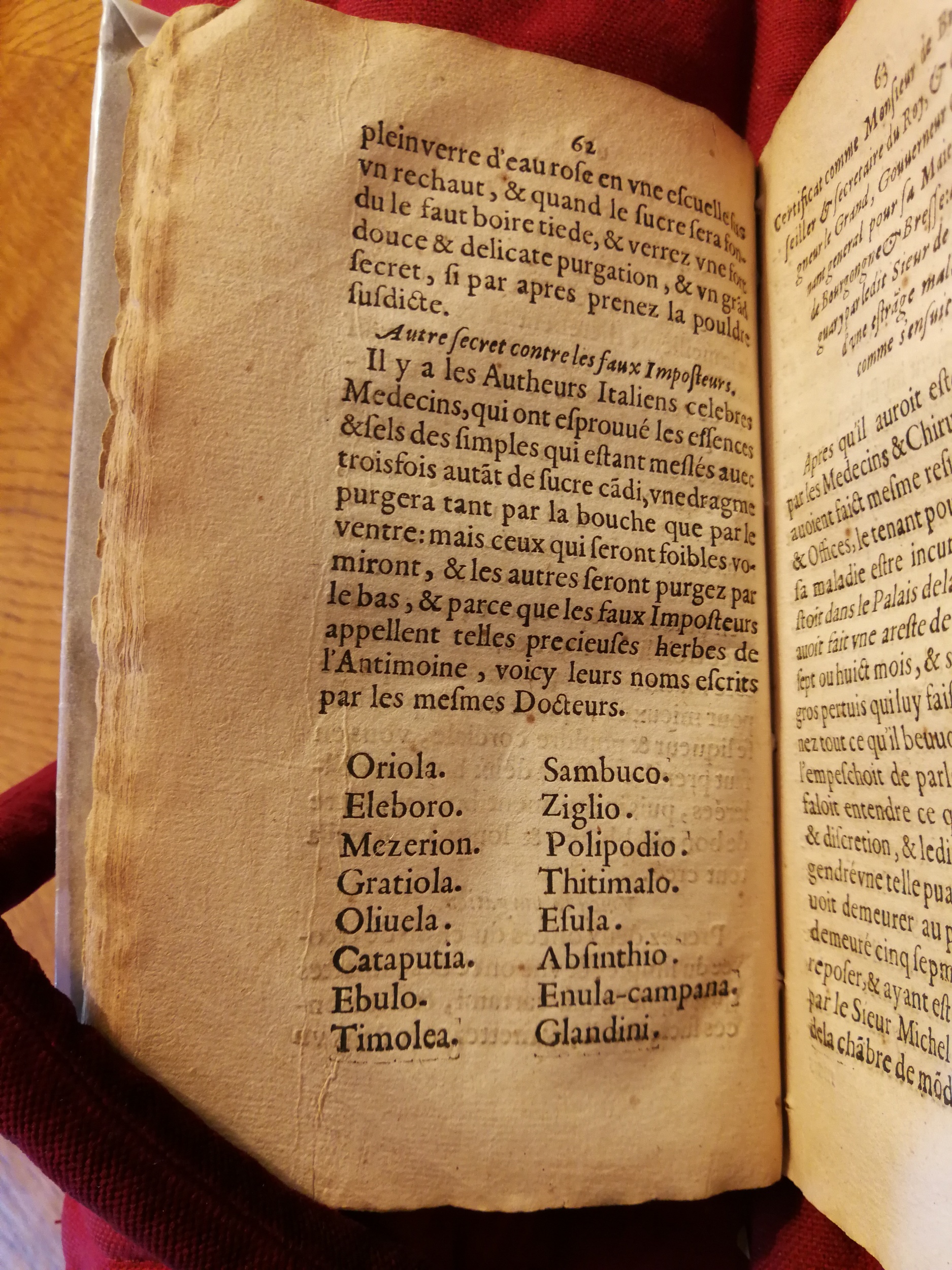 1611 - Charles Sevestre - Trésor philosophique de la médecine métallique - Bibliothèque Sainte-Geneviève