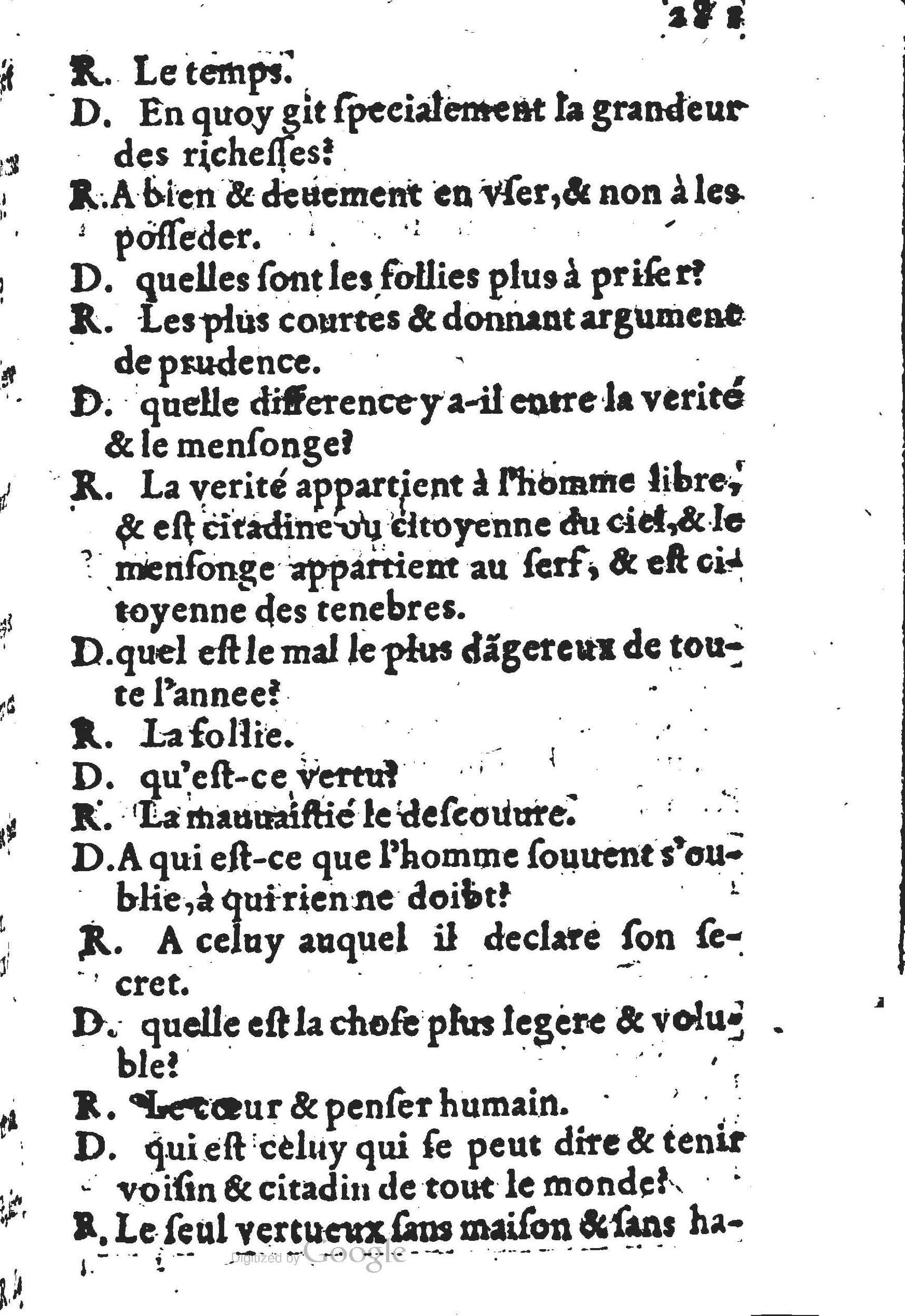1578 - Nicolas Lescuyer - Trésor des sentences dorées - UGent