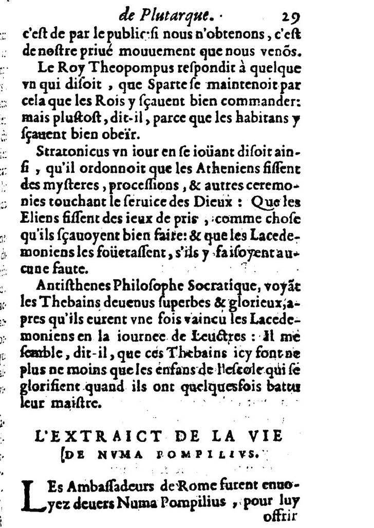 1611 - Pierre Rigaud - Trésor des vies de Plutarque - BM Lyon
