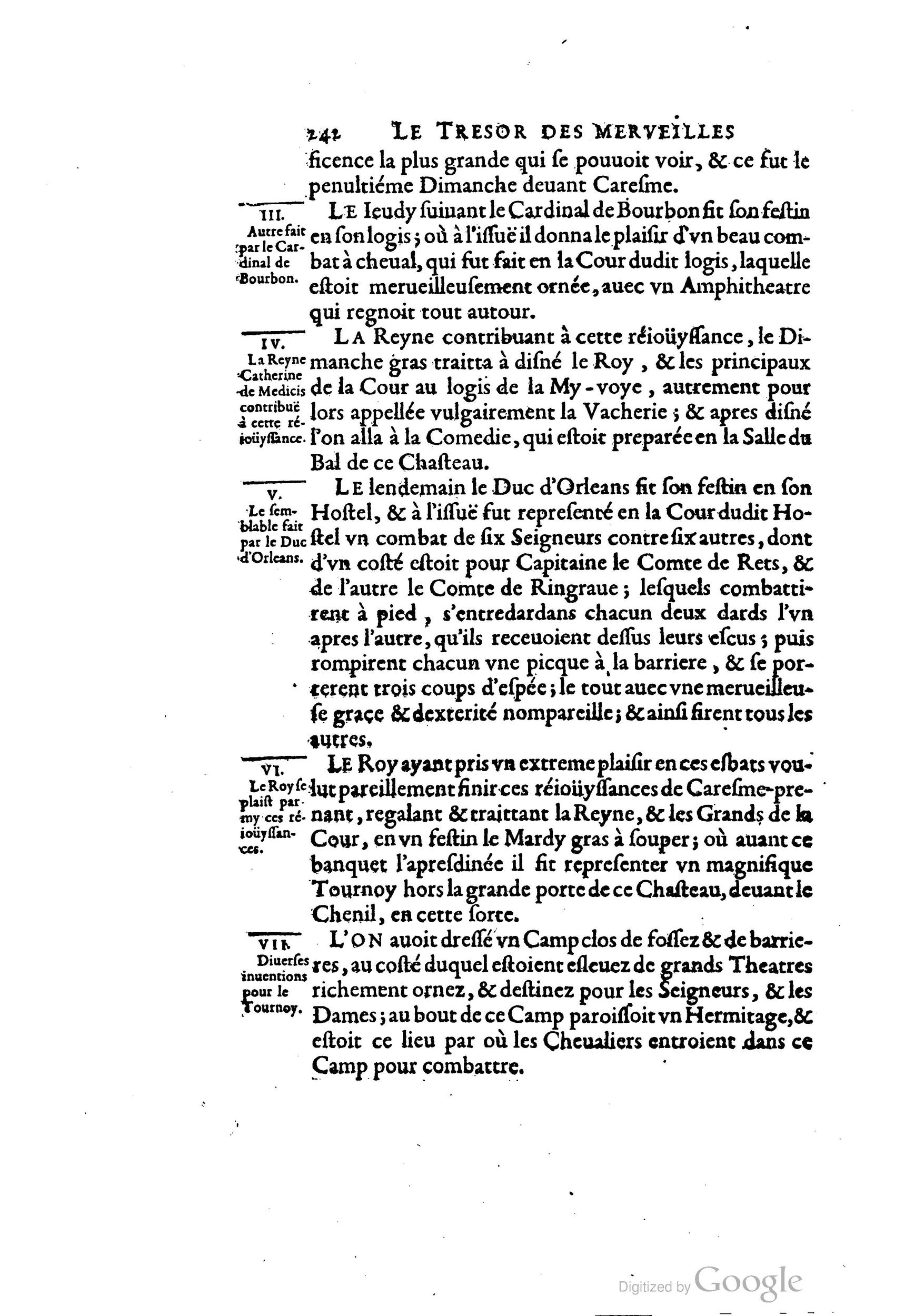 1642 - Sébastien Cramoisy - Trésor des merveilles de la maison royale de Fontainebleau - BM Lyon 1642 - Sébastien Cramoisy - Trésor des merveilles de la maison royale de Fontainebleau - BM Lyon