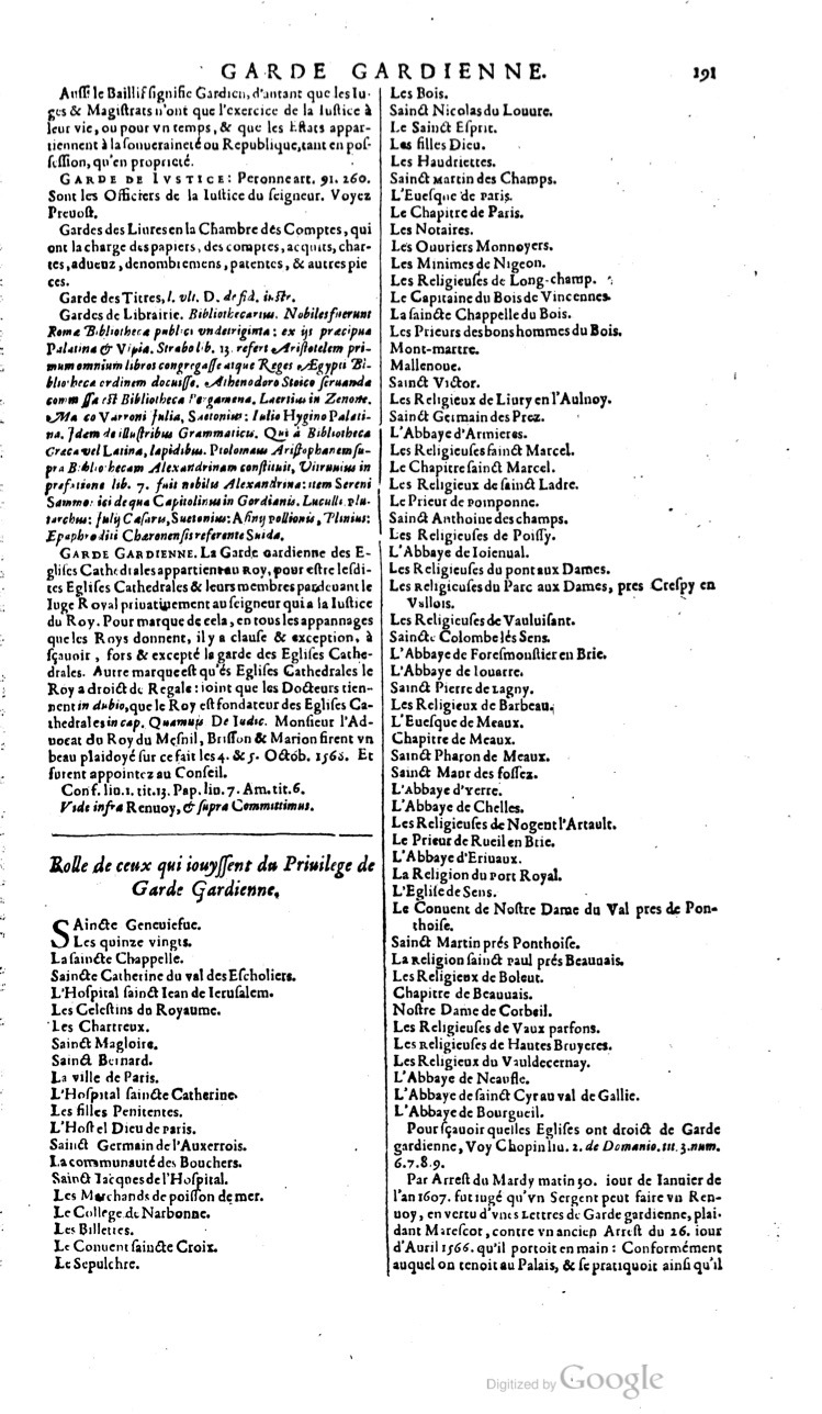 1629 - Veuve Nicolas Buon - Trésor du droit français (21754 T. 2) - BM Lyon 1629 - Veuve Nicolas Buon - Trésor du droit français (21754 T. 2) - BM Lyon