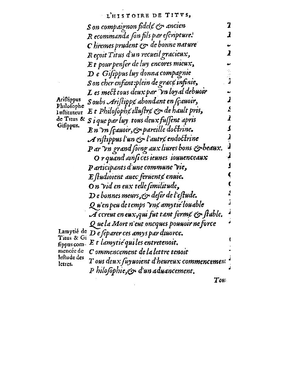 1551 - Michel Fezandat et Robert Granjon - Trésor de vie - BnF