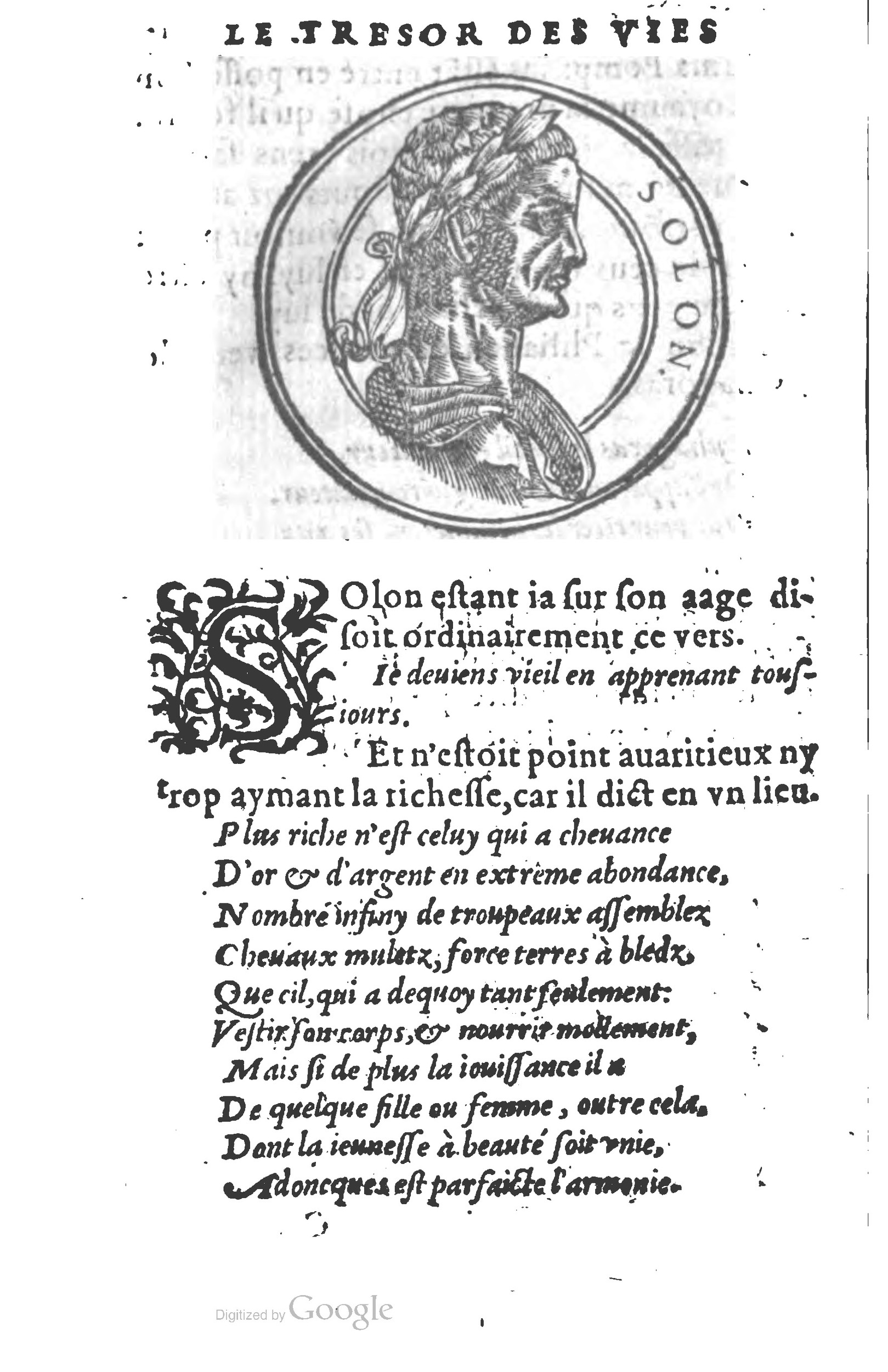 1577 - Claude Micard - Trésor des vies de Plutarque - BSB Munich 1577 - Claude Micard - Trésor des vies de Plutarque - BSB Munich