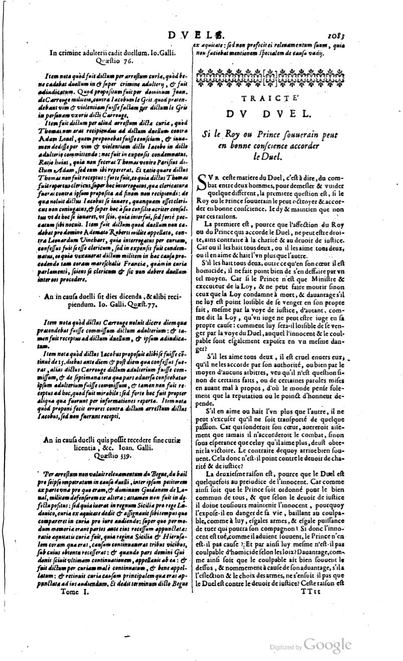 1629 - Veuve Nicolas Buon - Trésor du droit français (29620 T. 1) - BM Lyon