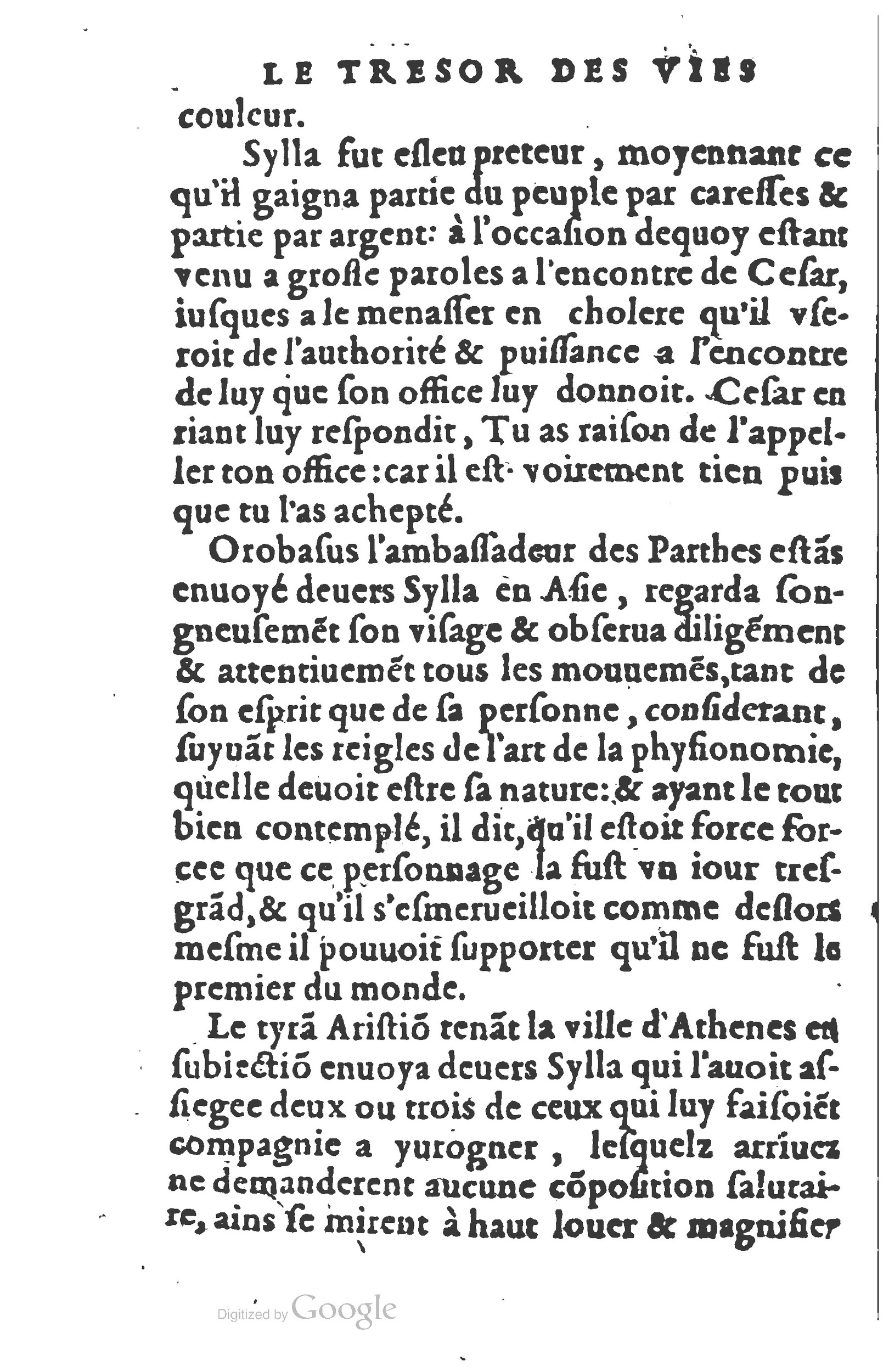 1577 - Claude Micard - Trésor des vies de Plutarque - BSB Munich 1577 - Claude Micard - Trésor des vies de Plutarque - BSB Munich