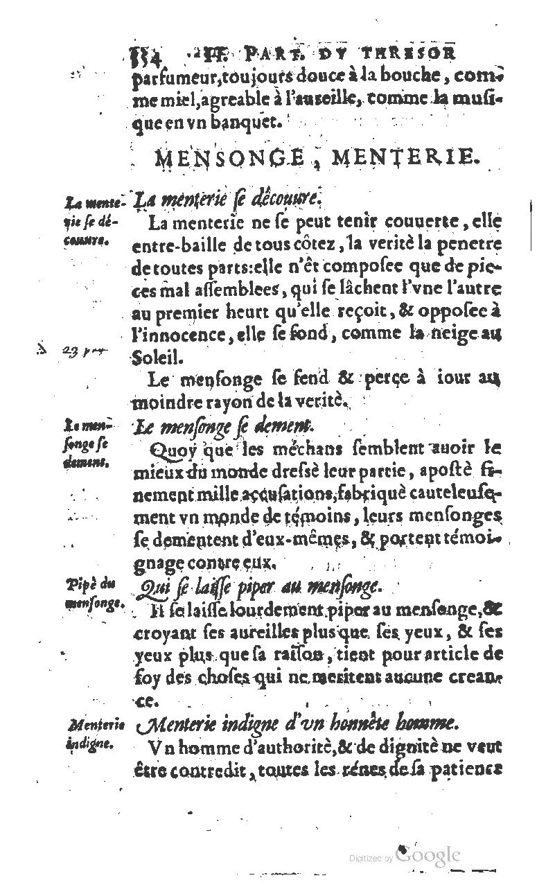 1610 - Louis Coste - Trésor de l’éloquence française (Seconde partie) - BM Lyon
