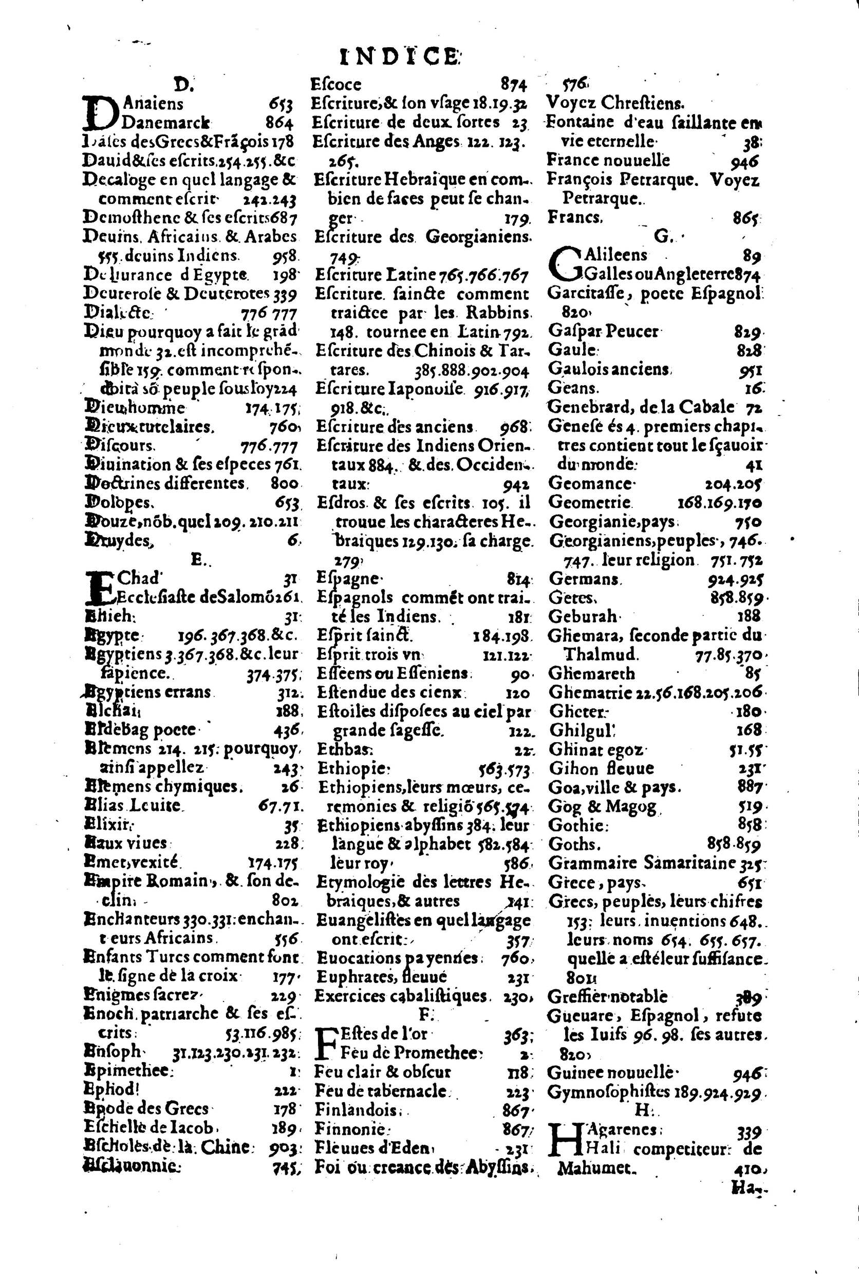1619 - SHC - Trésor de l’histoire des langues de cet univers - BSB Munich