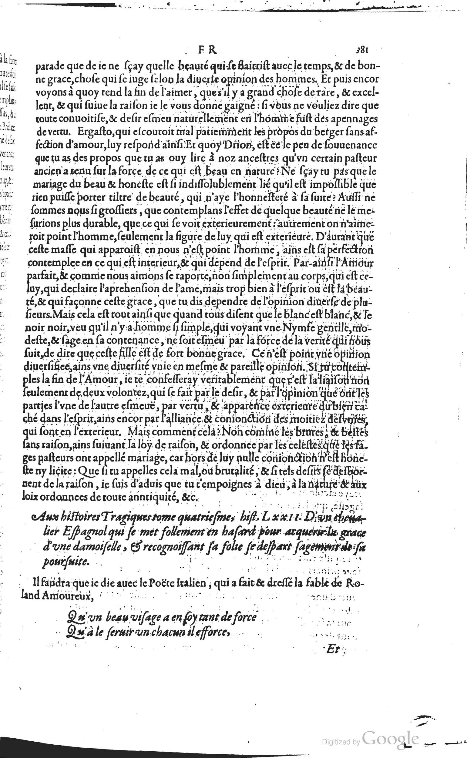 1585 - Barthélemy Honorat - Bibliothèques françaises - BSB Munich