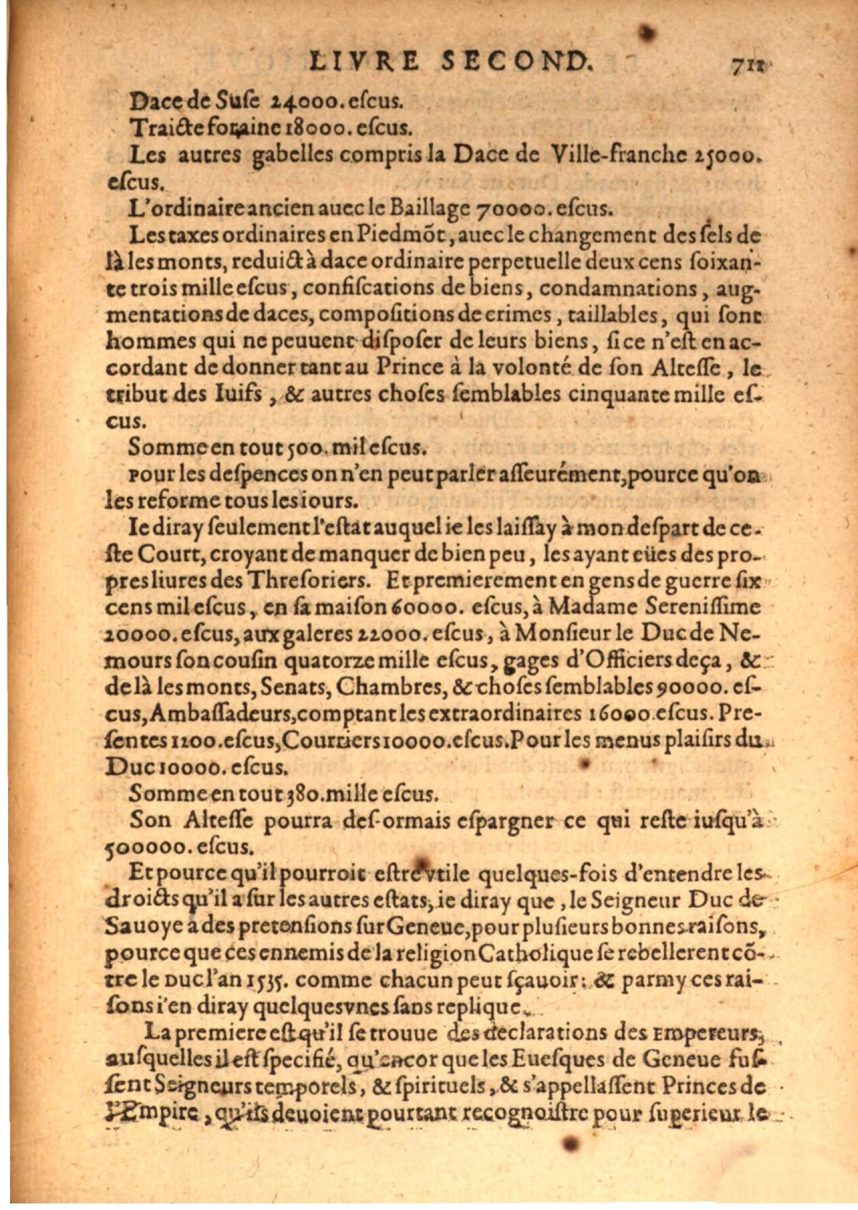 1608 - Pierre Chevalier - Trésor politique - BSB Munich