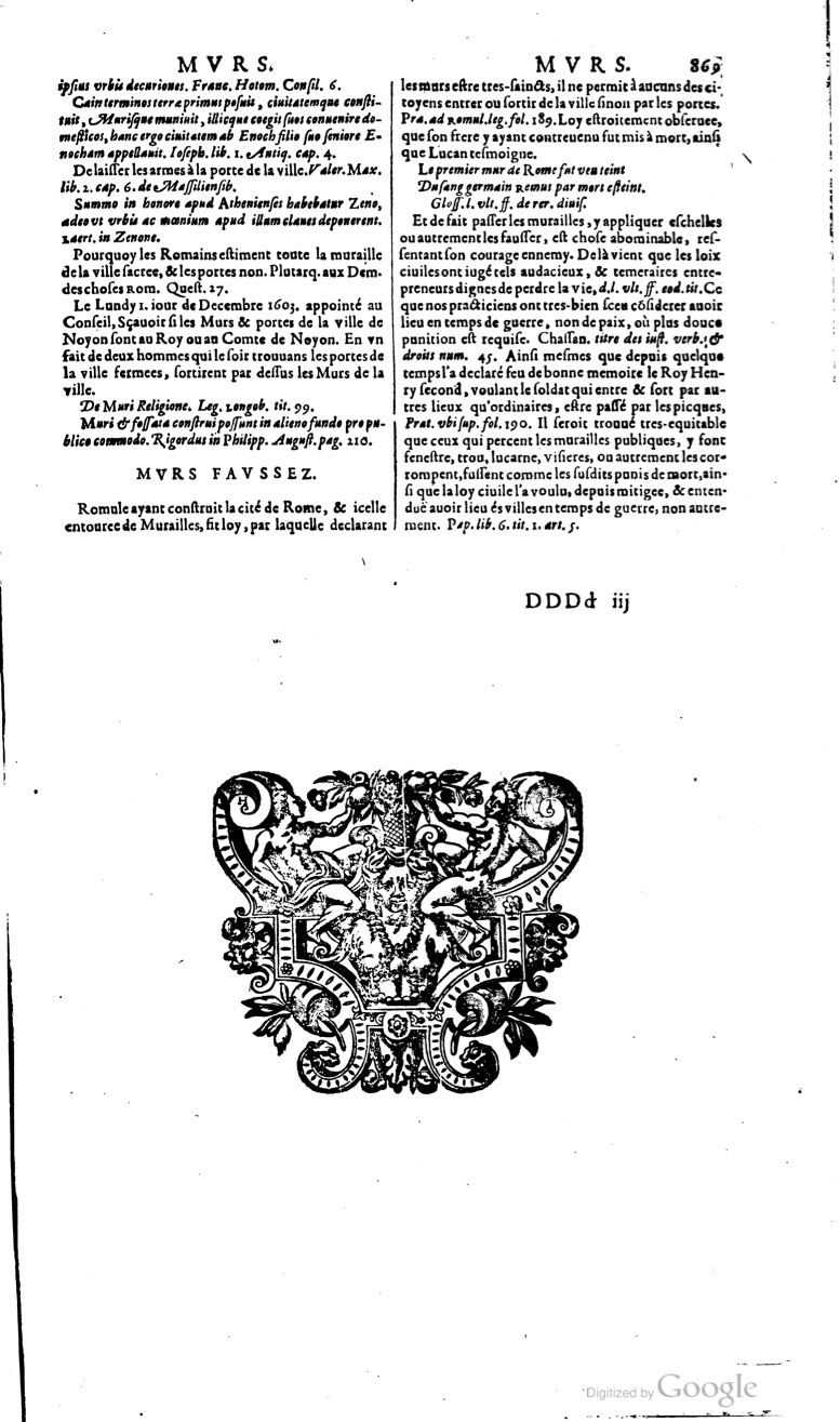 1629 - Veuve Nicolas Buon - Trésor du droit français (29620 T. 2) - BM Lyon