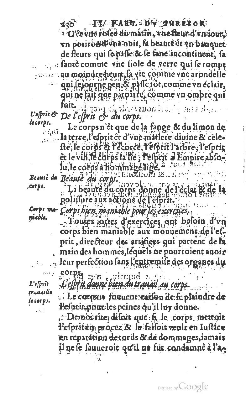 1610 - Louis Coste - Trésor de l’éloquence française (Seconde partie) - BM Lyon