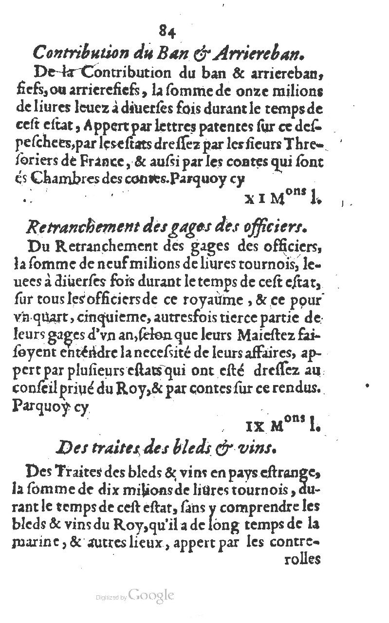 1581 - s.n. - Secret des trésors de France (Livre I) - BSB Munich 1581 - s.n. - Secret des trésors de France (Livre I) - BSB Munich