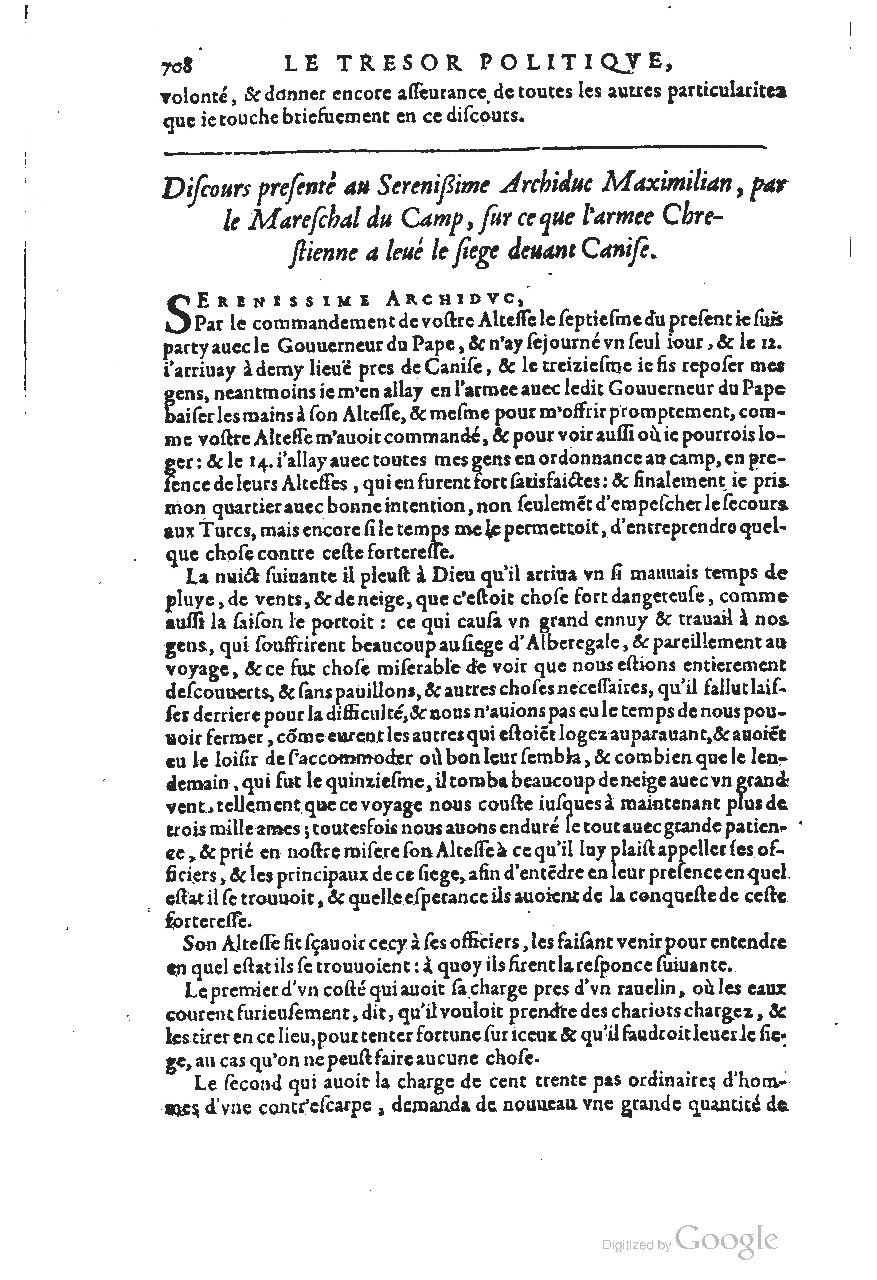 1611 - Pierre Chevalier - Trésor politique - UGent