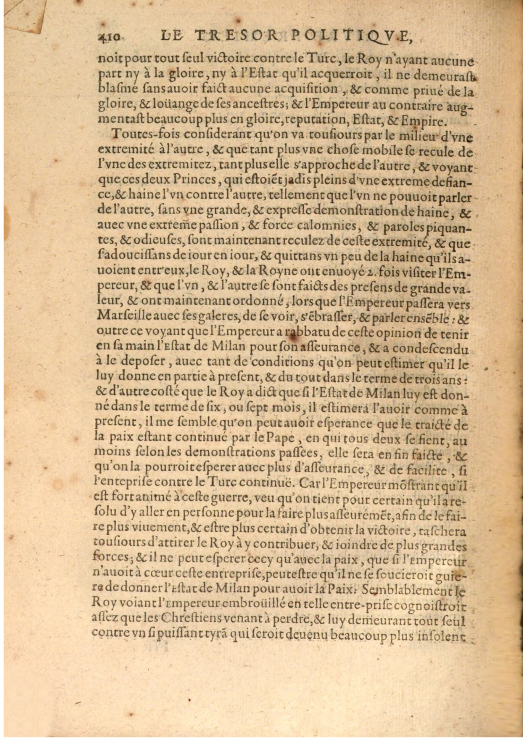 1608 - Nicolas Du Fossé - Trésor politique - BSB Munich