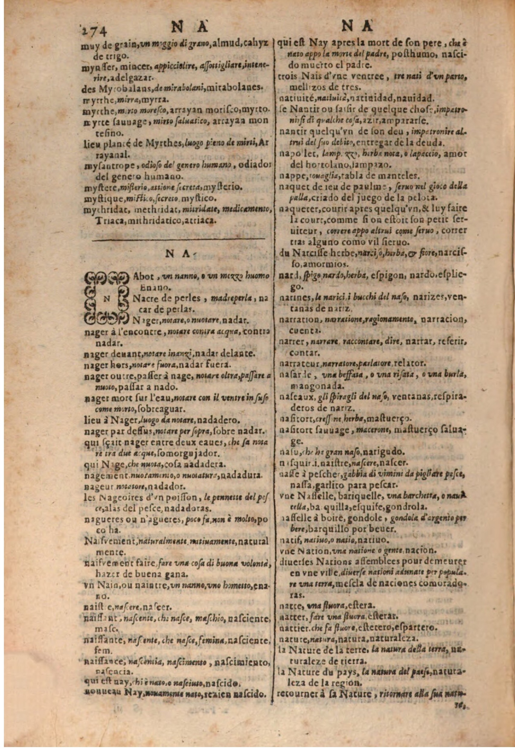 1637 - Jacques Crespin - Trésor des trois langues (Trois parties) - BSB Munich