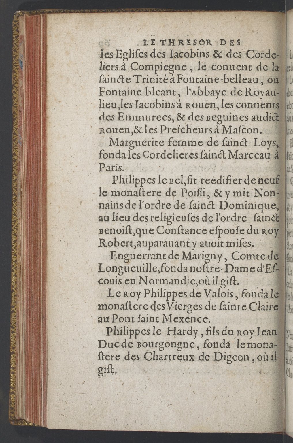 1603 - Galiot Corrozet - Trésor des histoires de France - BnF Tolbiac