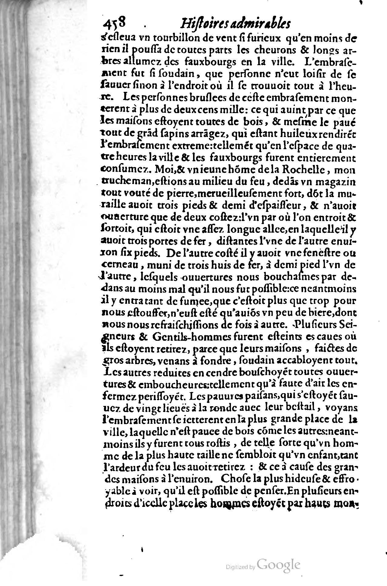 1620 - Samuel Crespin - Trésor d’histoires admirables et mémorables - BCU Lausanne