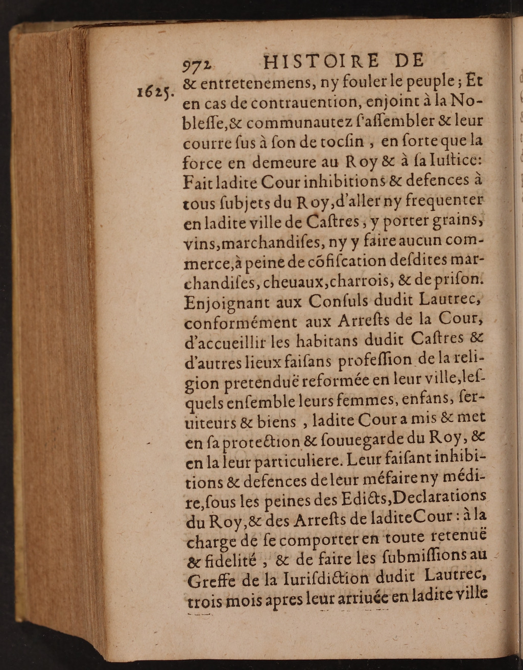 1626 - Joseph Bouillerot - Trésor de l’histoire générale de notre temps - BnF Arsenal